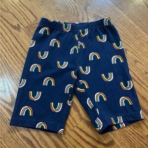 Hanna Andersson Biker Shorts Girls 6-7 rainbows